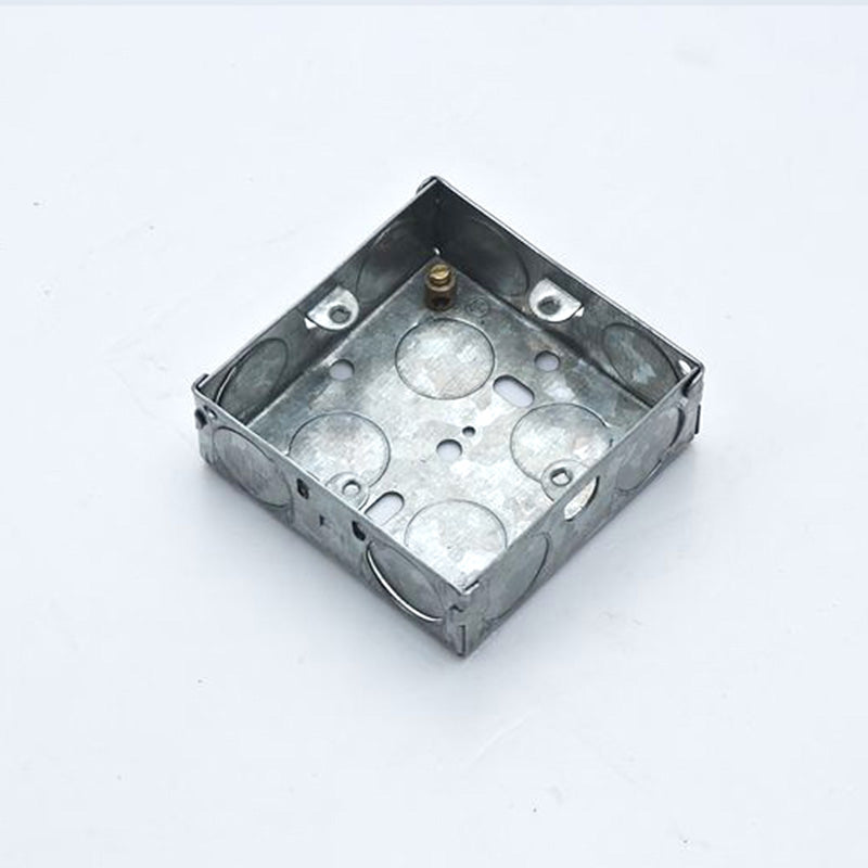 3x3 / 3x6 Flush steel switch & socket box- back box-installation box ...