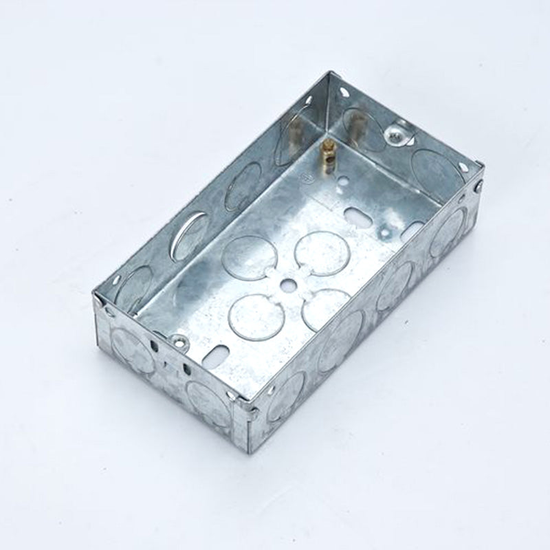 3x3 / 3x6 Flush steel switch & socket box- back box-installation box ...